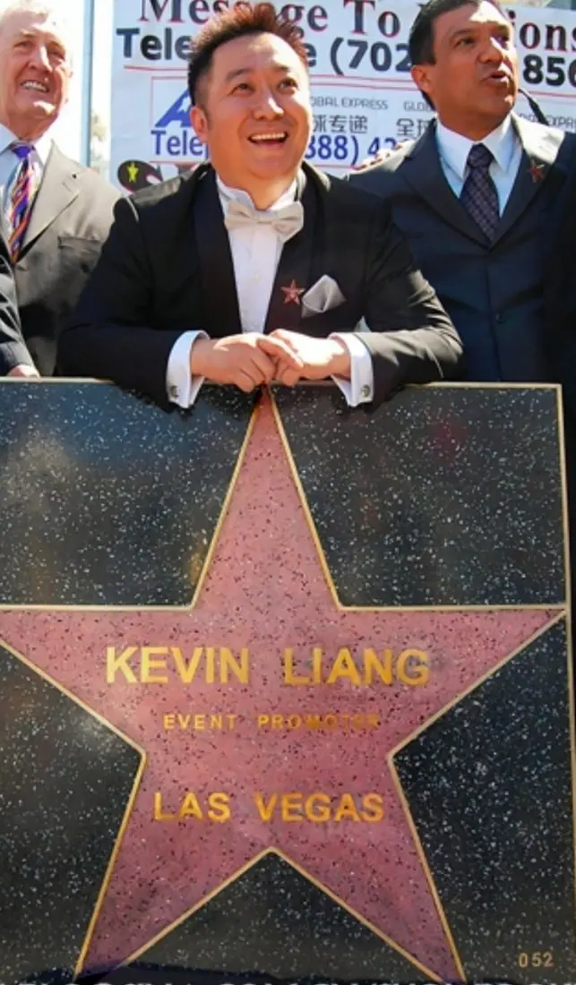 Kevin Liang 拉斯维加斯星光大道之星